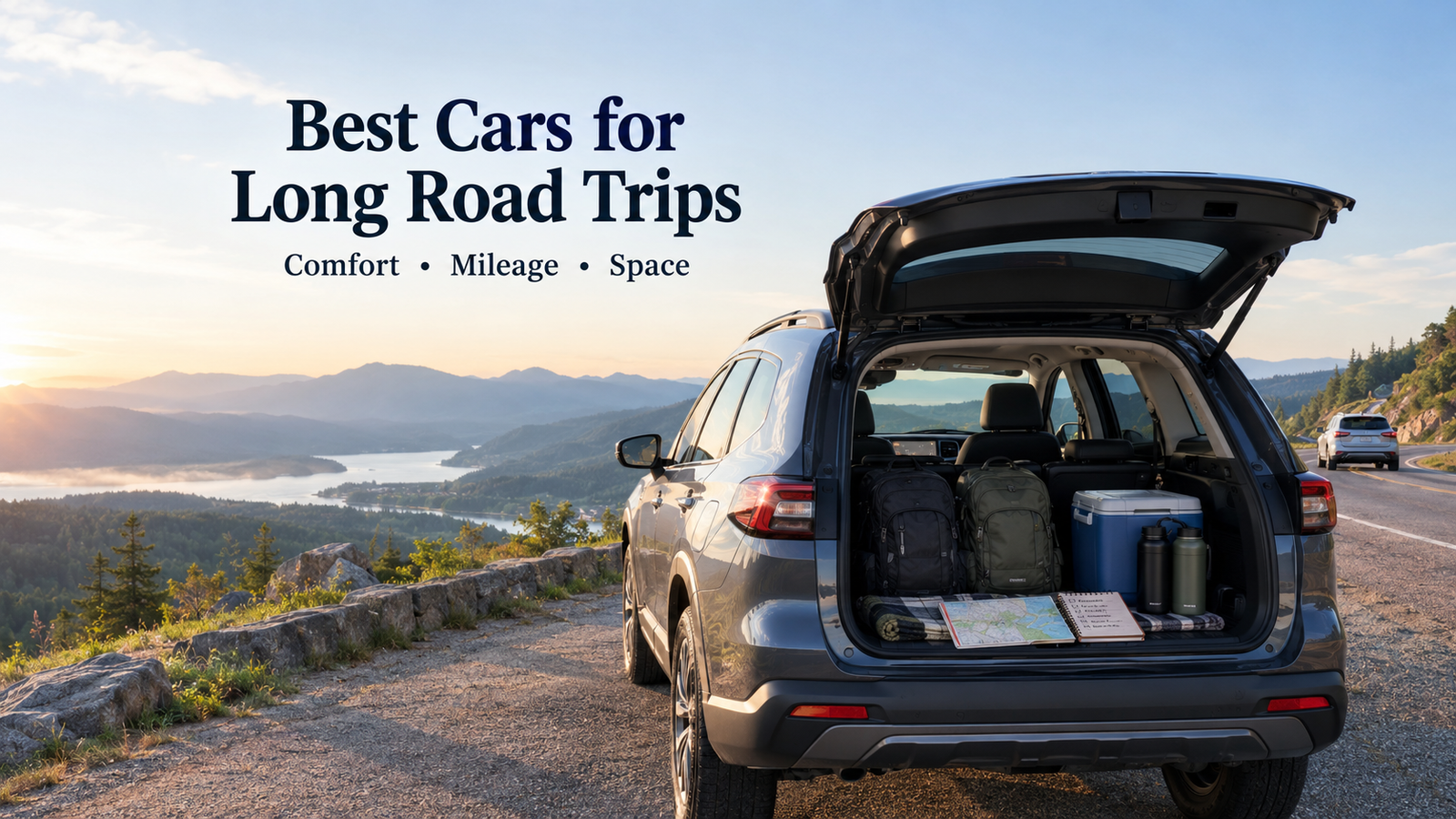 Best Cars for Long Road Trips Comfort, Mileage & Space
