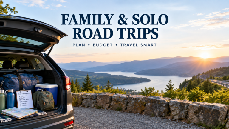 Family & Solo Road Trips How to Plan, Budget & Enjoy the Journey