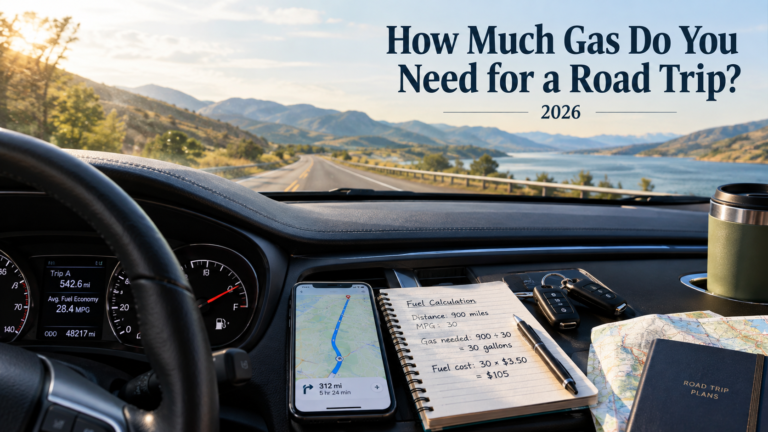 How Much Gas Do You Need for a Road Trip