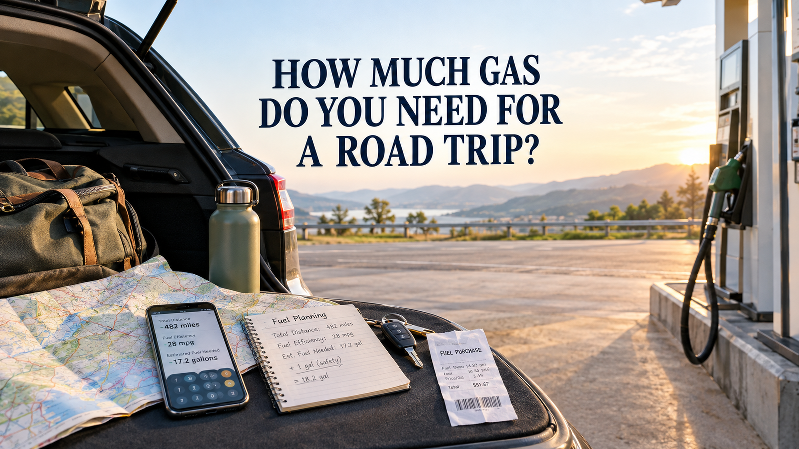 How Much Gas Do You Need for a Road Trip A Simple Fuel Calculator Guide