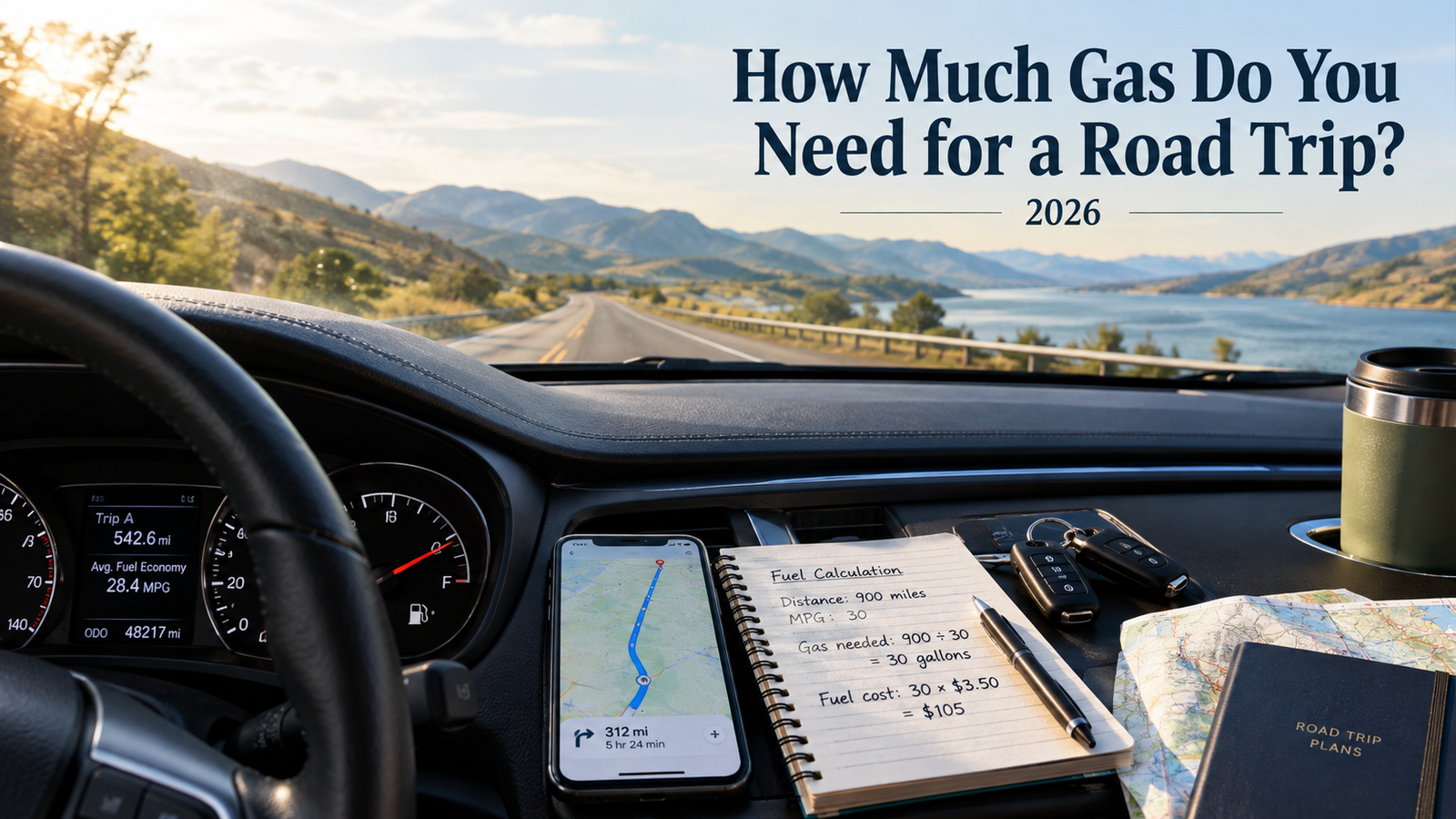 How Much Gas Do You Need for a Road Trip