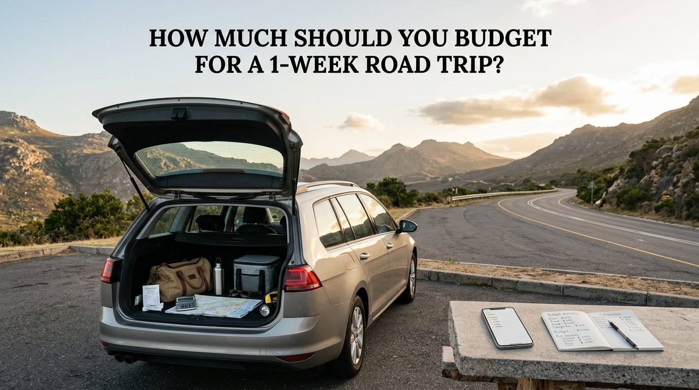 How Much Should You Budget for a 1-Week Road Trip