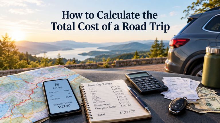 How to Calculate the Total Cost of a Road Trip A Simple Budget Guide
