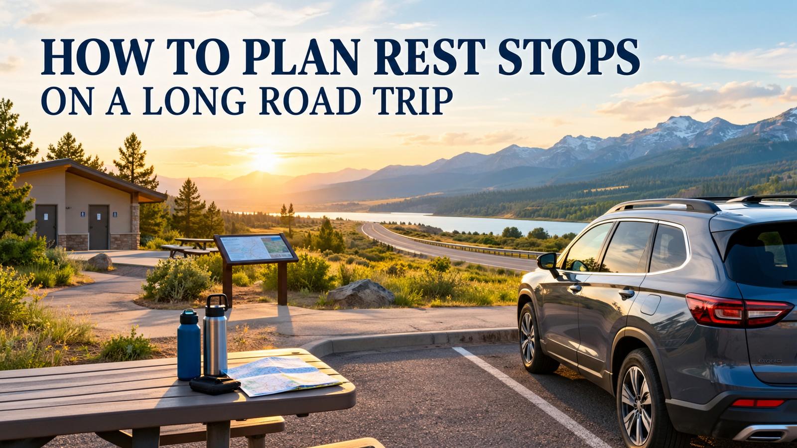 How to Plan Rest Stops on a Long Road Trip