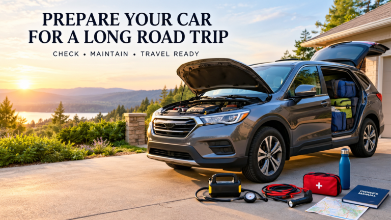 How to Prepare Your Car for a Long Road Trip