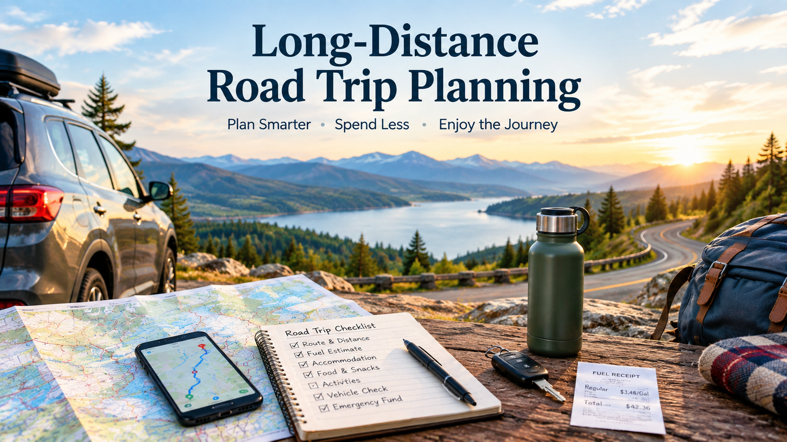 Long-Distance Road Trip Planning A Practical Guide for a Stress-Free Journey
