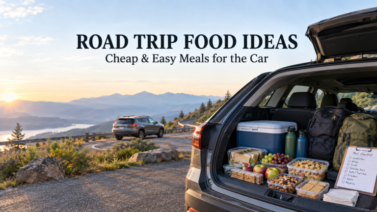 Road Trip Food Ideas Cheap & Easy Meals for the Car