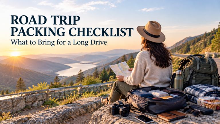 Road Trip Packing Checklist What to Bring for a Long Drive