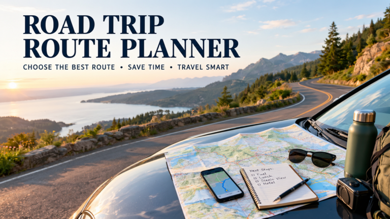 Road Trip Route Planner Choose the Best Route
