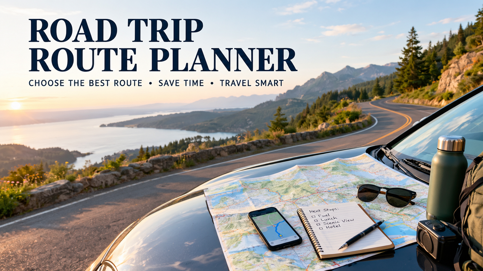 Road Trip Route Planner Choose the Best Route