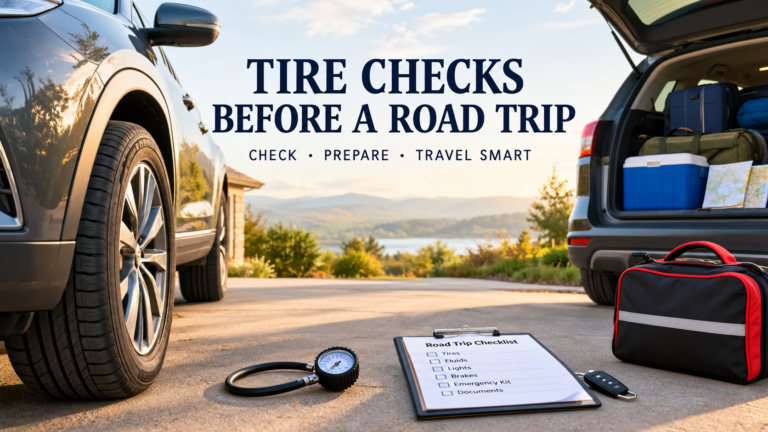 What to Check on Your Tires Before a Road Trip